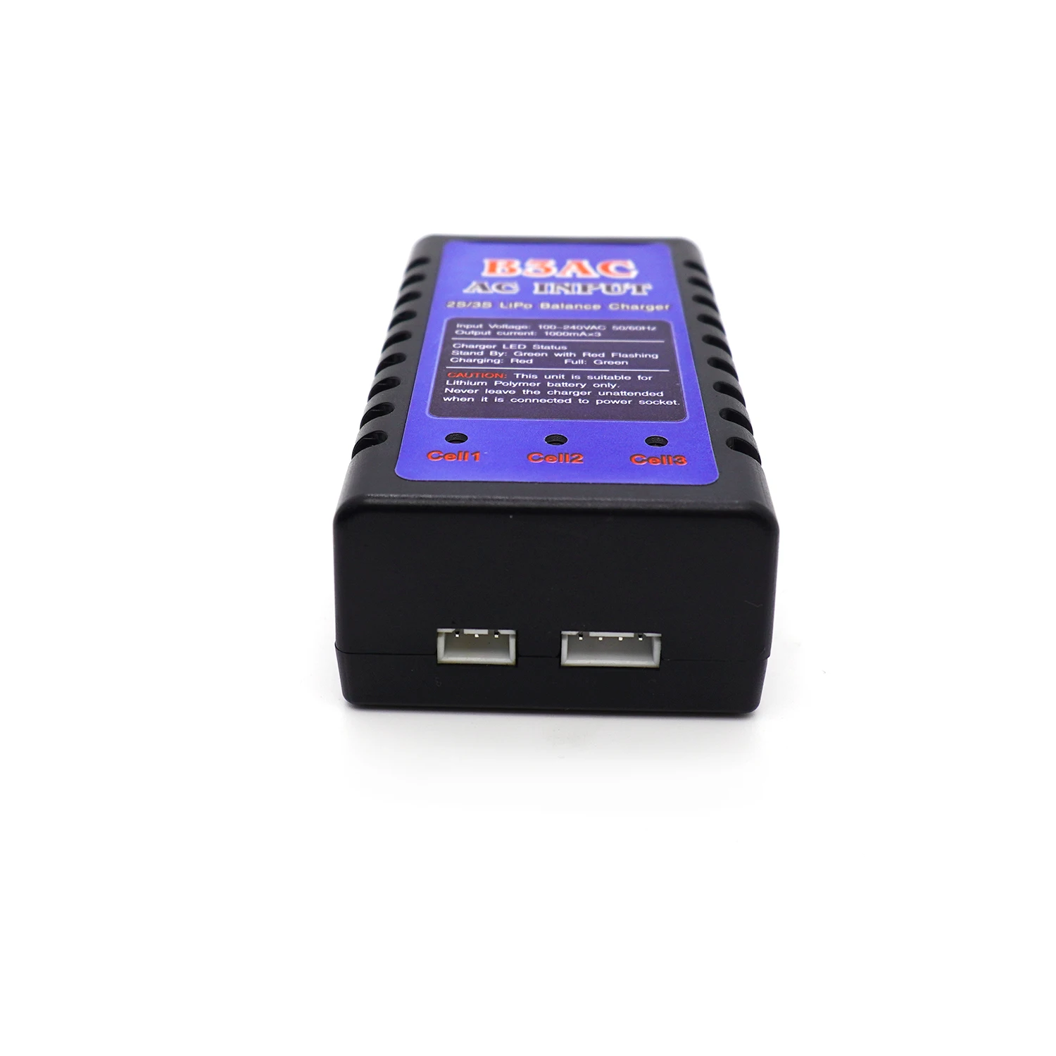 B3AC 100-240V AC 2-3S Lithium Battery Balance Charger with US/EU Adaptor for RC Car Boat Drone Helicopeter Model Lithium battery