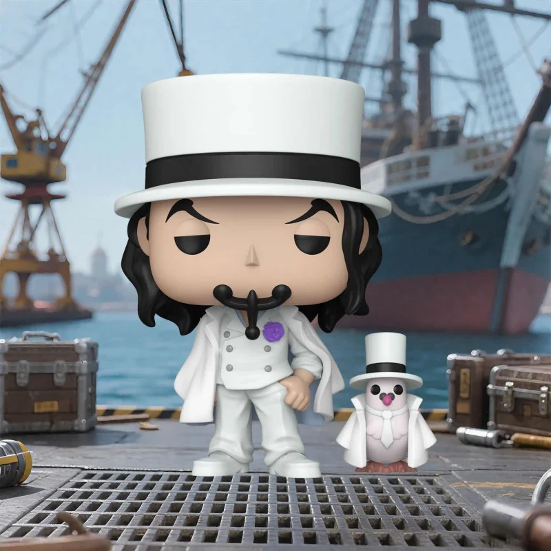 Anime uma peça figura de ação modelo funko pop rob lucci vinil q versão estátua boneca global edição limitada brinquedo colecionável presente