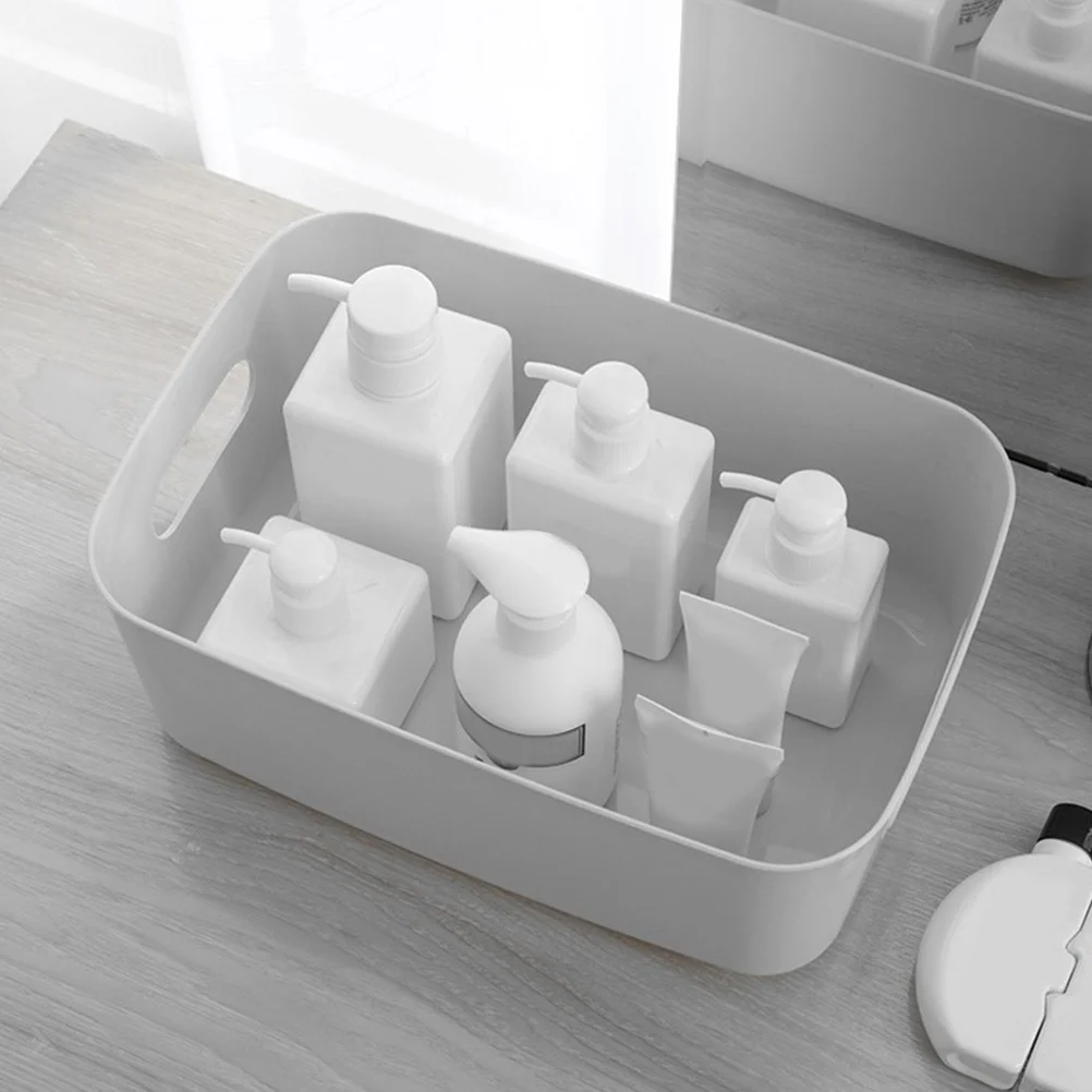 

3pcs Storage Box Set For Home Office Bathroom Desktop Organizer Multifunctional Container For Cosmetics Stationery Seasonings