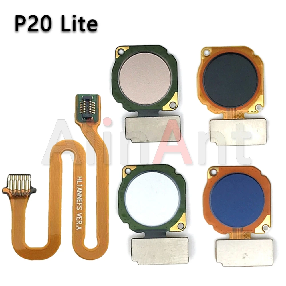 Aiinant Back Button Connection Touch ID Scanner Fingerprint Sensor Flex Cable Ribbon For Huawei P10 P20 P30 Lite Phone Parts