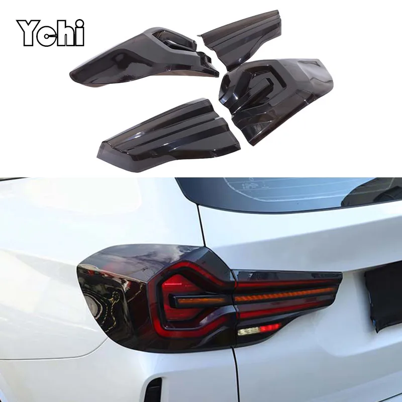 For BMW X3 G01 2022 2023 2024 2025 ABS Car Tail Light Cover Indicator Reversing Light Protection Cover Decoration Accessories