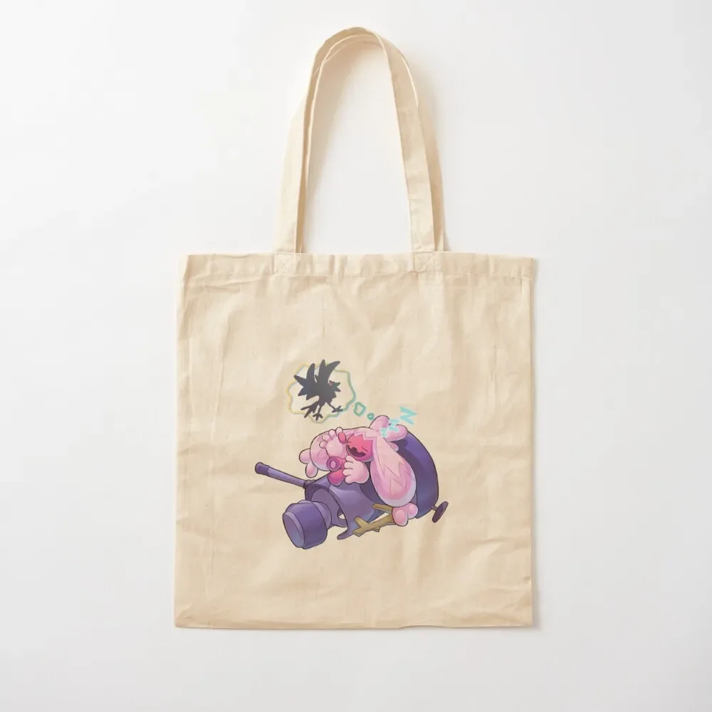 

Cute Tinkaton Sleeping Tote Bag tote university woman canvas bags Canvas