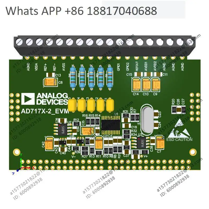 AD7175 AD7175-2 Module 24-Bit Sigma-Delta ADC High Precision ADC 250Ksps Sampling