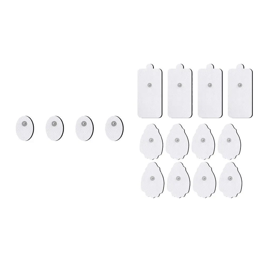 

16Pcs Massage Pads Electrode Patches for Pain Relief Self-Adhesive Therapy Pads Portable Physiotherapy Slices Non-Woven Fabric