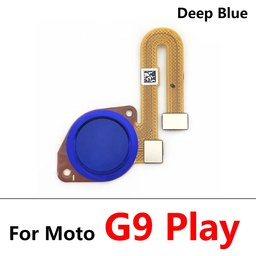 Home Side Power Button Touch ID fingerprint Finger Sensor Scanner Flex Cable For Moto G9 Plus G9 Power G9 Play image 3