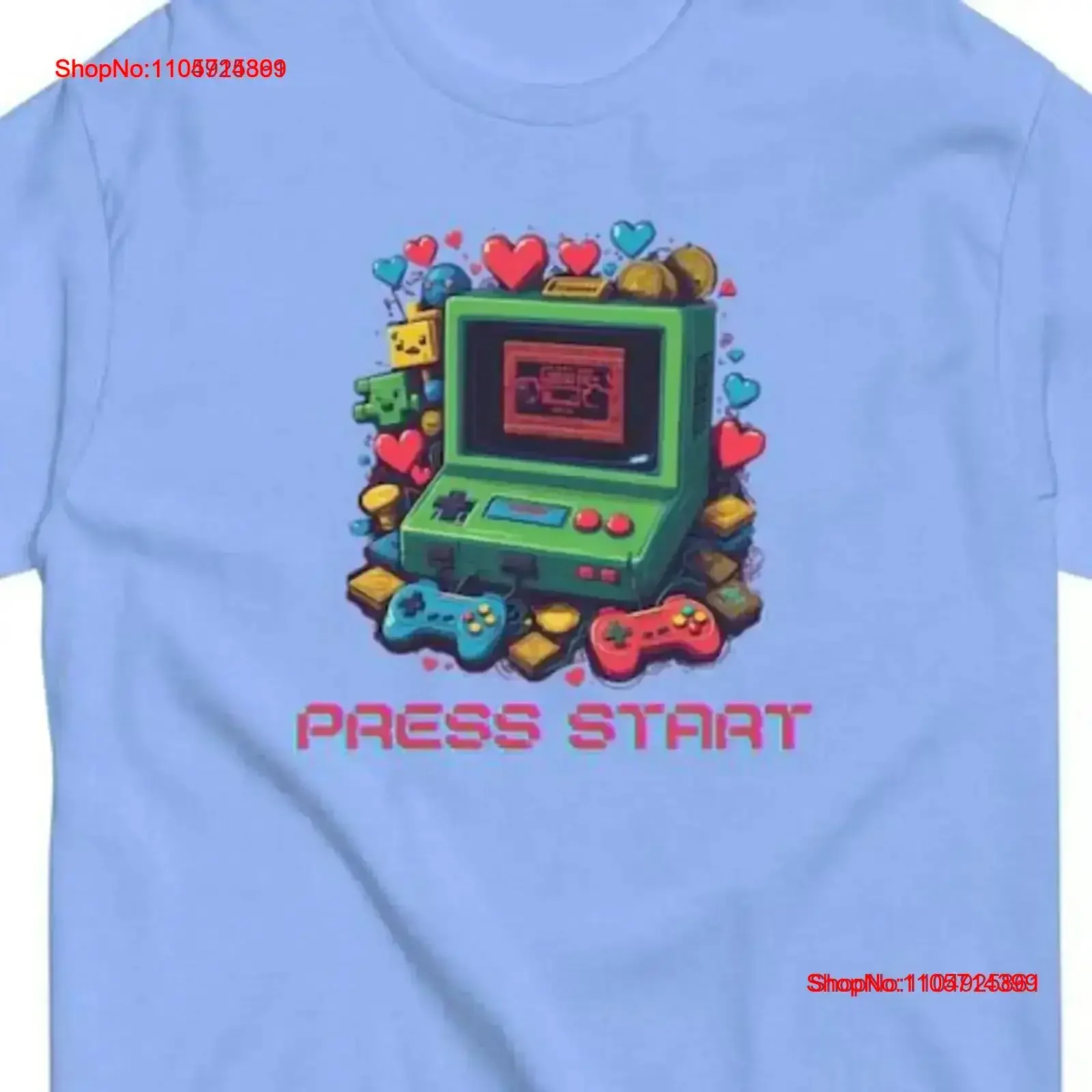Retro Gamer T Shirt Classic gaming 80s 90s nostalgia Pixel art design Level Up Hand drawn tee vintage Washed Soft vintage