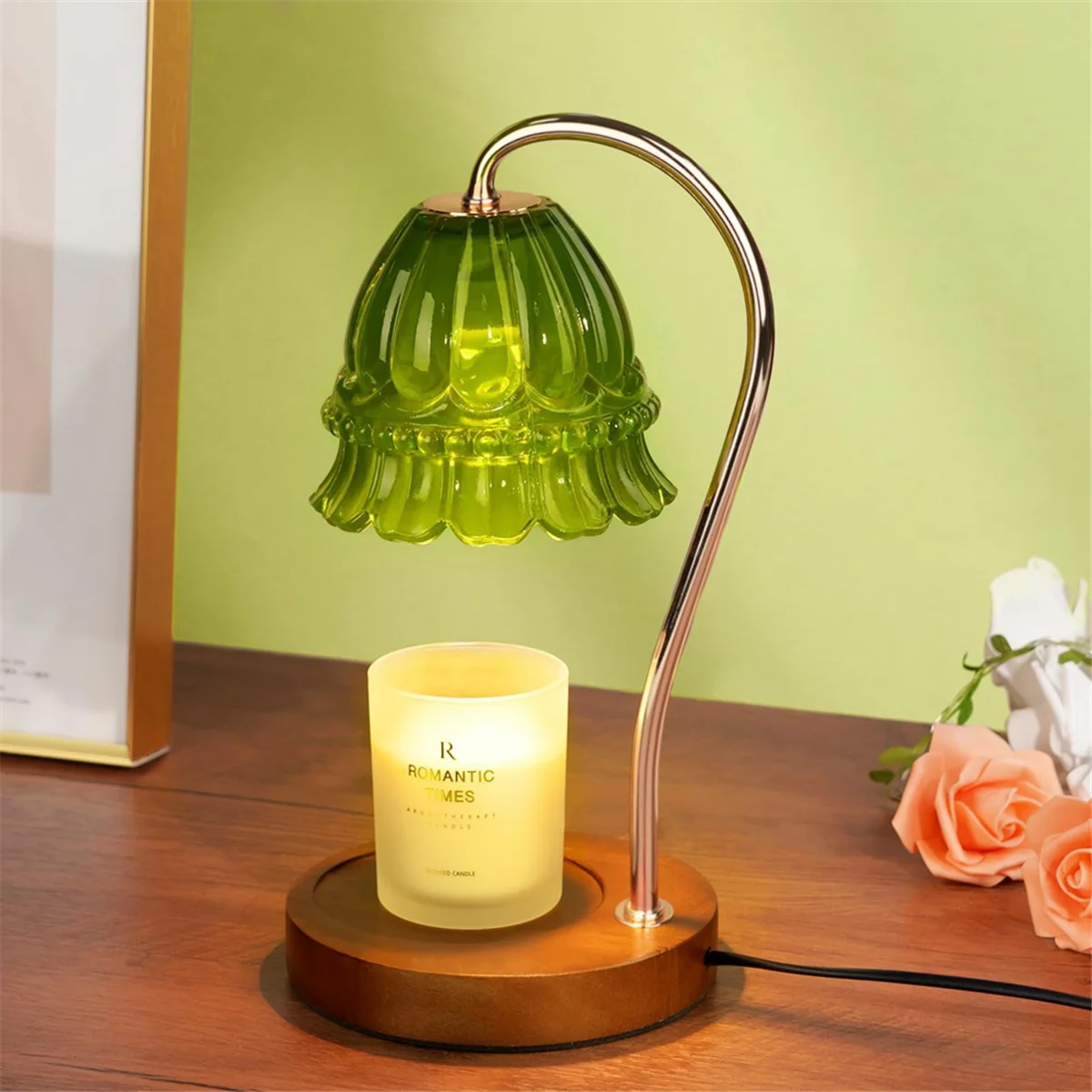 Candle Warmer Lamp with Timer, Electric Candle Warmer Lamp, Birthday Gift for Women, Mom, Female Friend US Plug