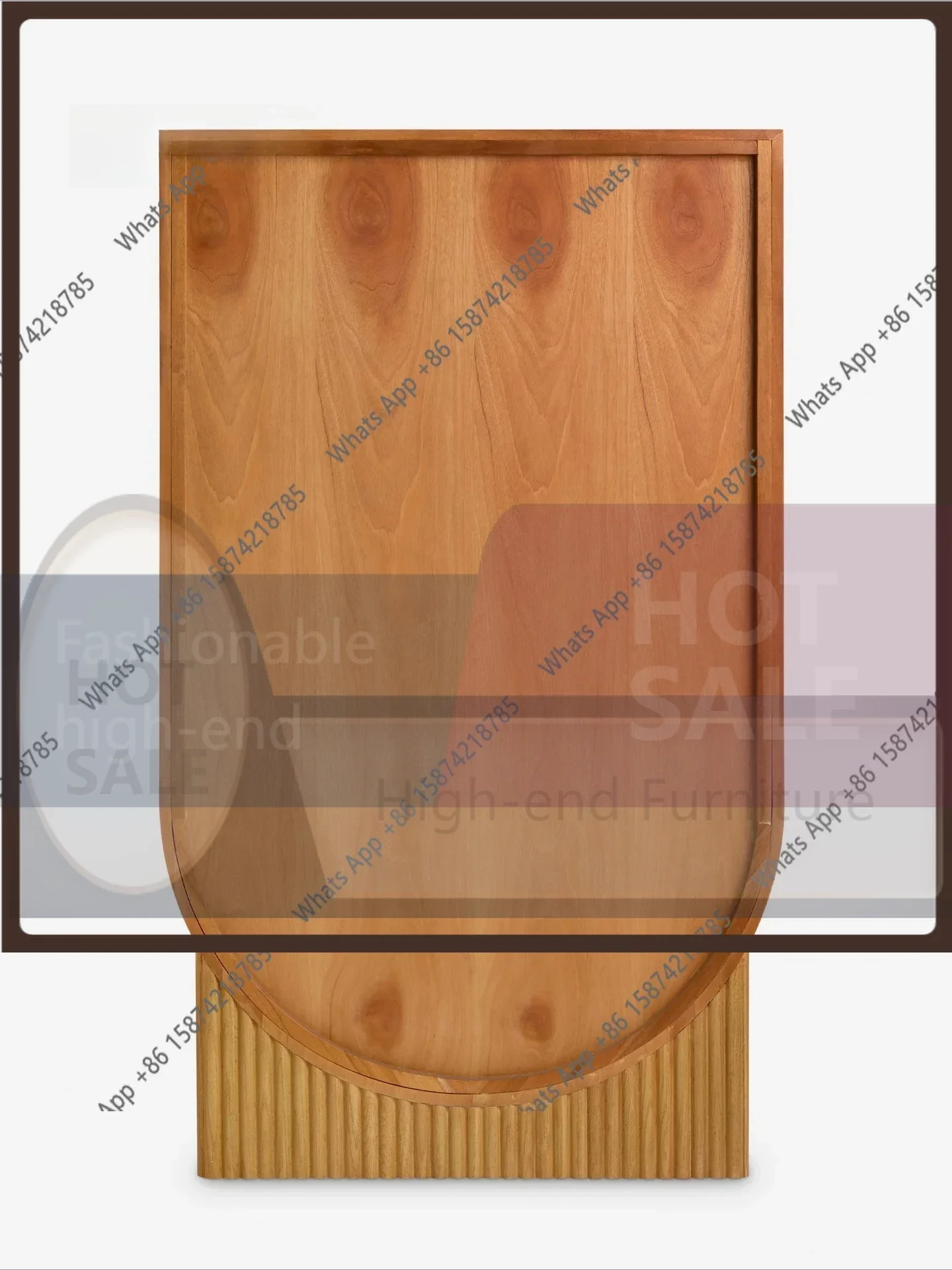 qwee vUy BJ Designer Second-hand Sideboard, Wall-wall-integrated Solid Wood Storage Cabinet, Light Luxury High-end Floor-to-ceil