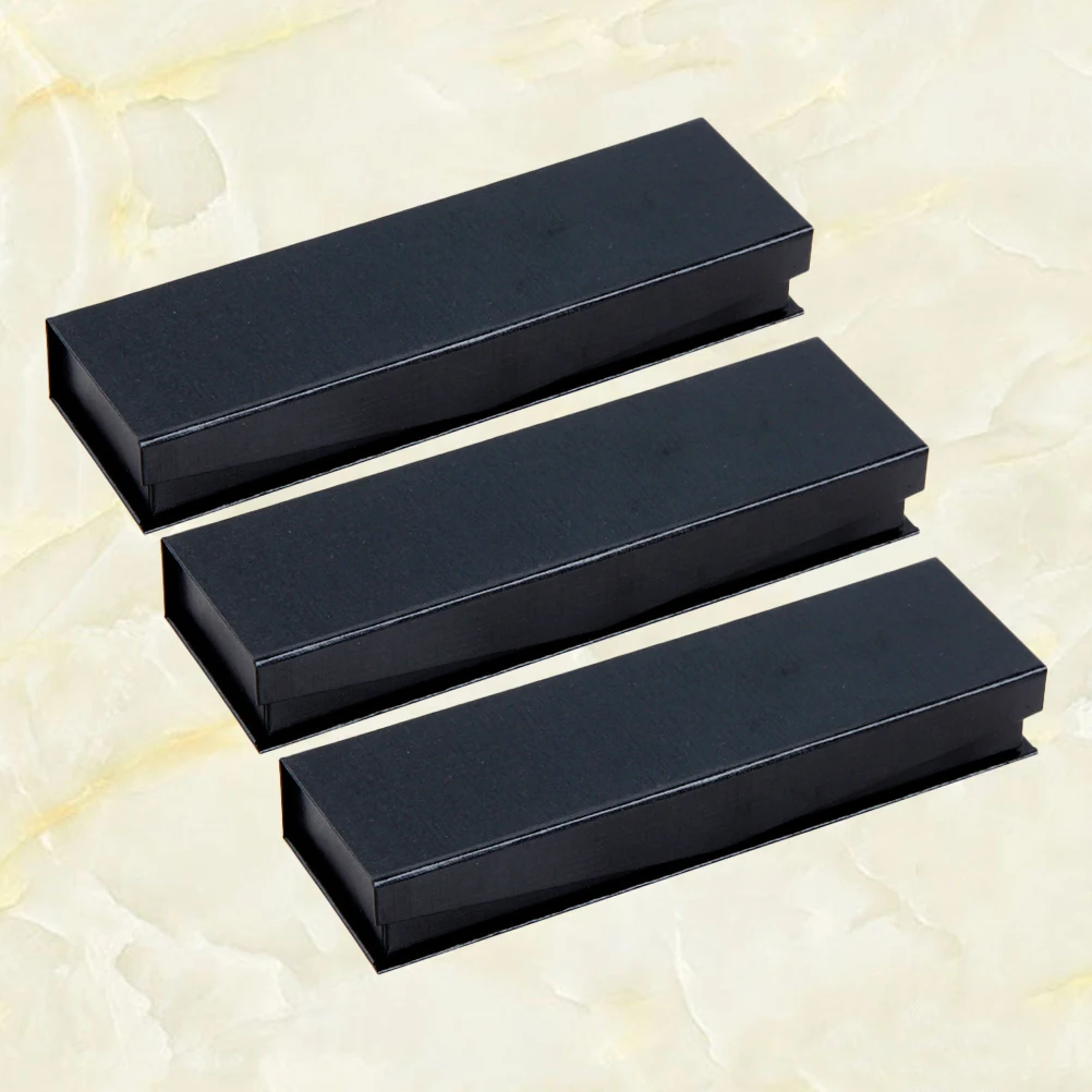 صندوق هدايا حاوية أقلام مكون من 3 قطع، حقيبة تخزين أنيقة قابلة لإعادة الاستخدام لأقلام الرصاص والقرطاسية واللوازم المكتبية المدرسية، مجموعة منظم محمولة #3