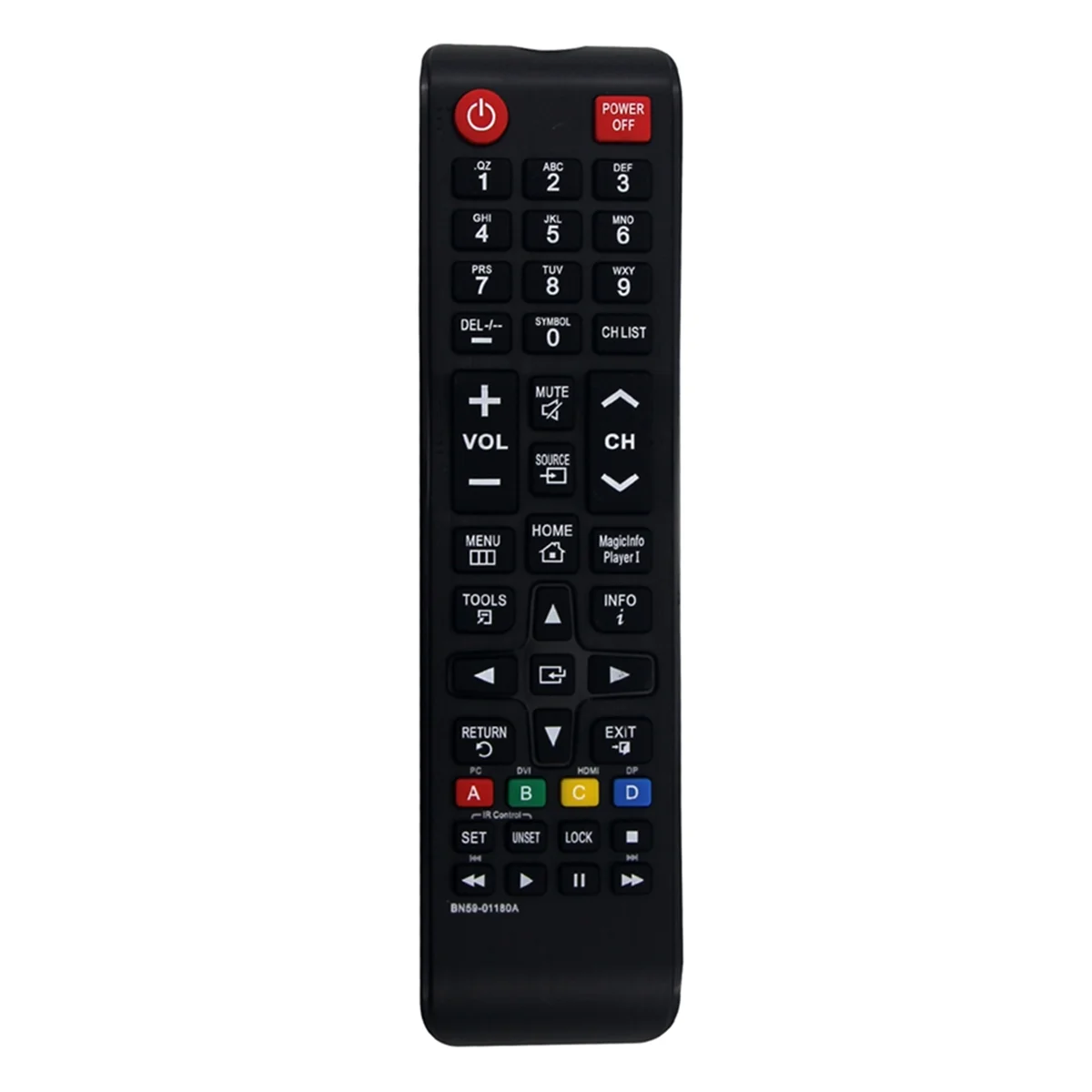 BN59-01180A Remote Control for Samsung LFD TV TM1240A DH40D DH48D DH55D DM32D DM40D DM48D EM65E EM75E DC32E DC40E DC48E