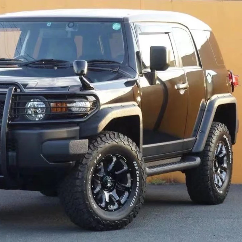 53mm Thickened Mudguards For Toyota FJ Cruiser Wheel Fenders Rivet Decoration FJ Cruiser Accessories Fender Guard