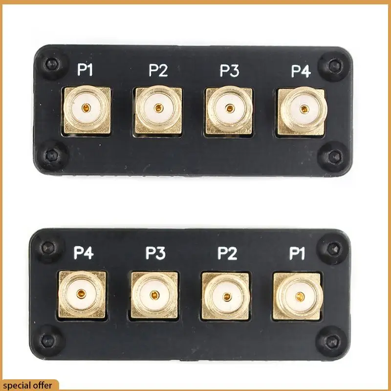 Filtro pasivo A68Z 4 en 1, filtro LC de 4 bandas para antena de Radio de señal RF, fuente de señal SDR GPSDO y otros dispositivos fáciles de usar