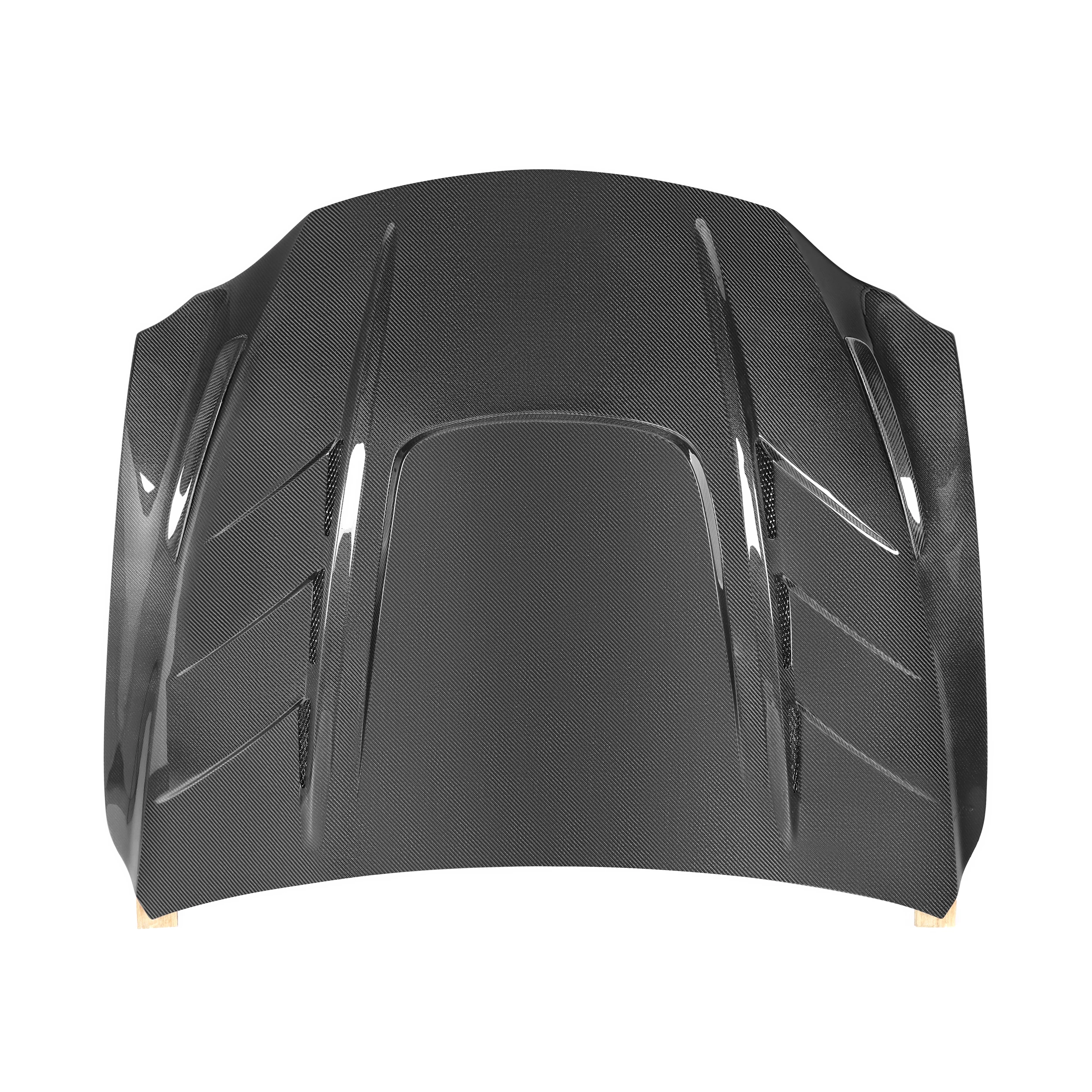 

STLFIS Front Hood V Style Dual Side Dual Carbon Fiber Front Cover for LexusssIS 2012-2020 New Products Including Screws