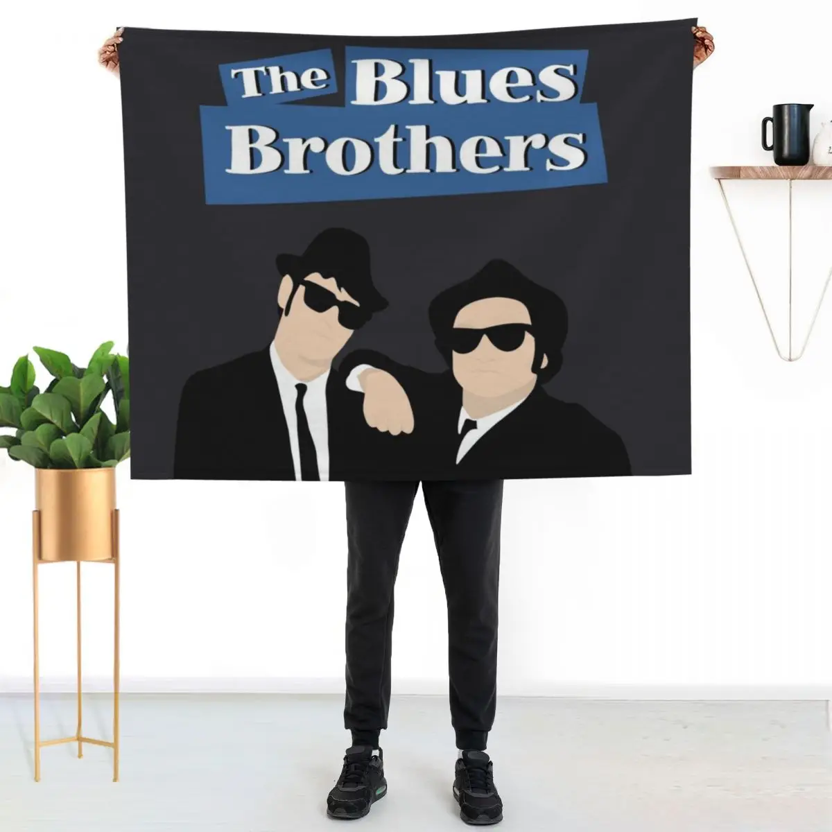 

Blues Brothers Throw Blanket Outdoor Soft Blanket for Picnic Beach Camping
