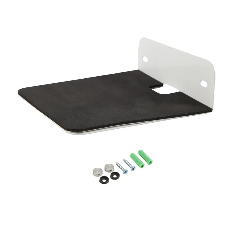 N93RNEW Wall Mounted Holder Multifunctional Portable Speaker Wall Shelf For Webcam Cell Speaker White