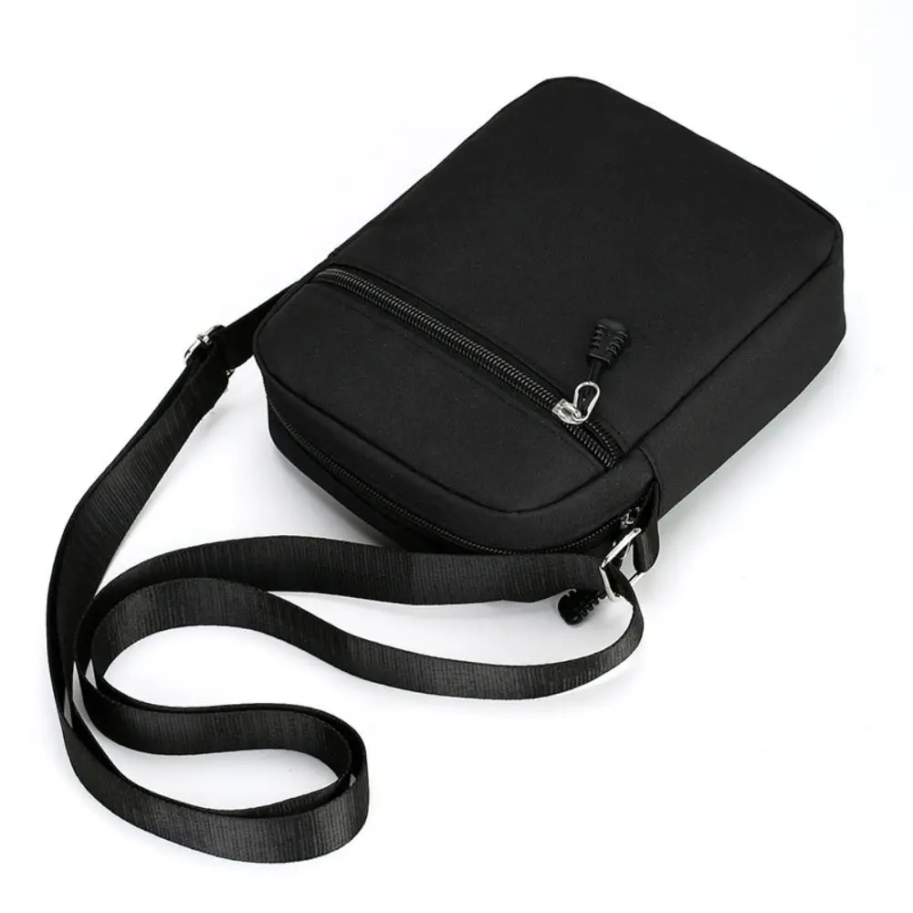 Men\'s Small Bag Shoulder Bag Trendy Crossbody Bag Mini Casual Bag Oxford Mobile Phone Waist Pack