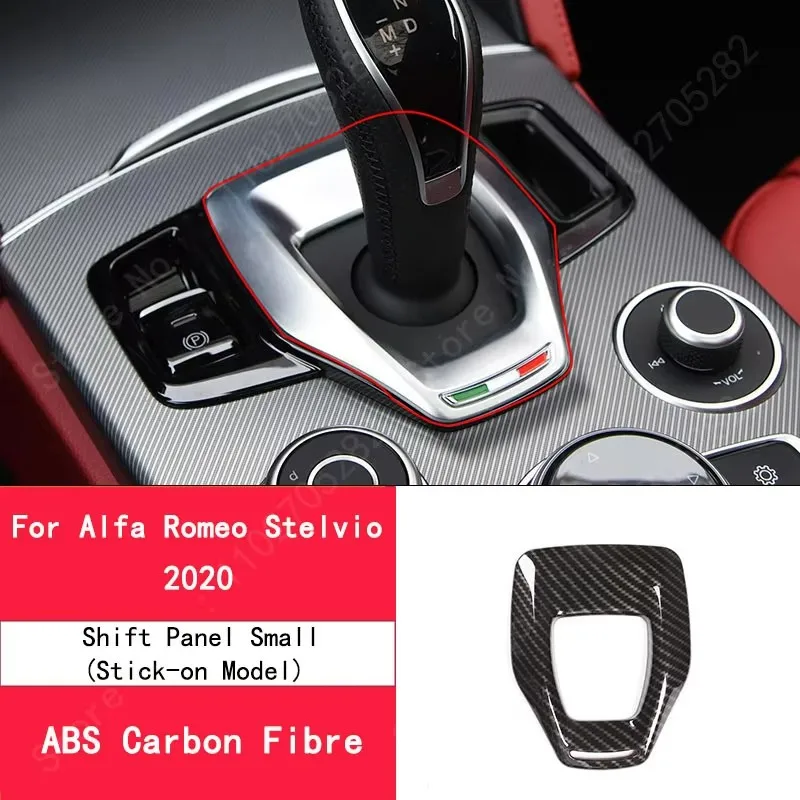 Abs Koolstofvezel Voor Alfa Romeo Stelvio 2017-2020 Auto-interieur Trim Sticker Accessoires Auto Modificatie Auto Styling - afbeelding 1