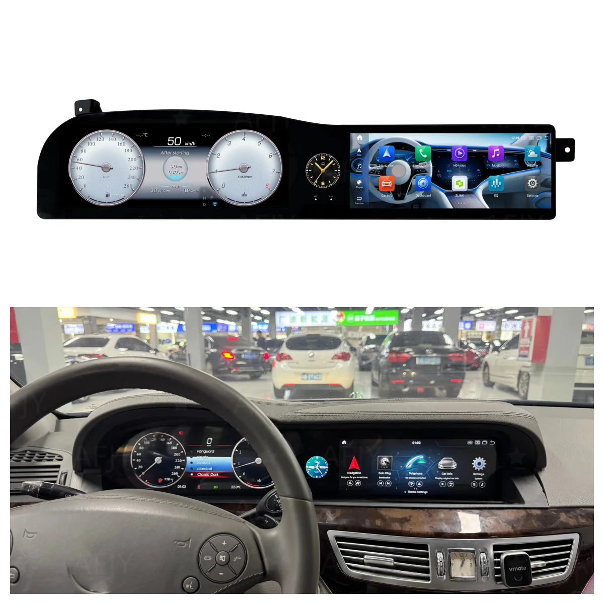 

Android 13 для Mercedes Benz S W221 2006-2013, беспроводной CarPlay, GPS-навигация, автомобильная магнитола, HD сенсорный экран, мультимедиа, авто-стерео, BT 5.0