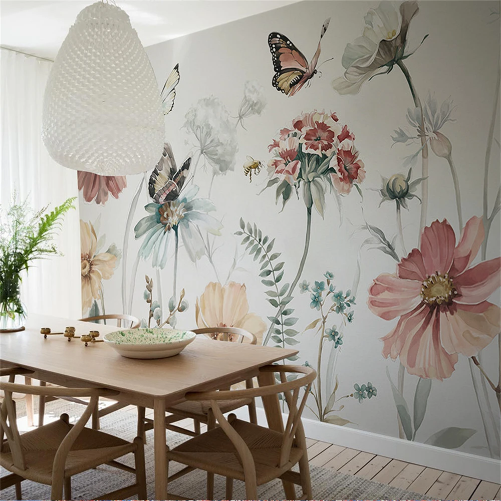 Custom Southeast Asian plant wallpaper rainforest living room TV background wall paper homestay bedroom headboard 3D wall cloth