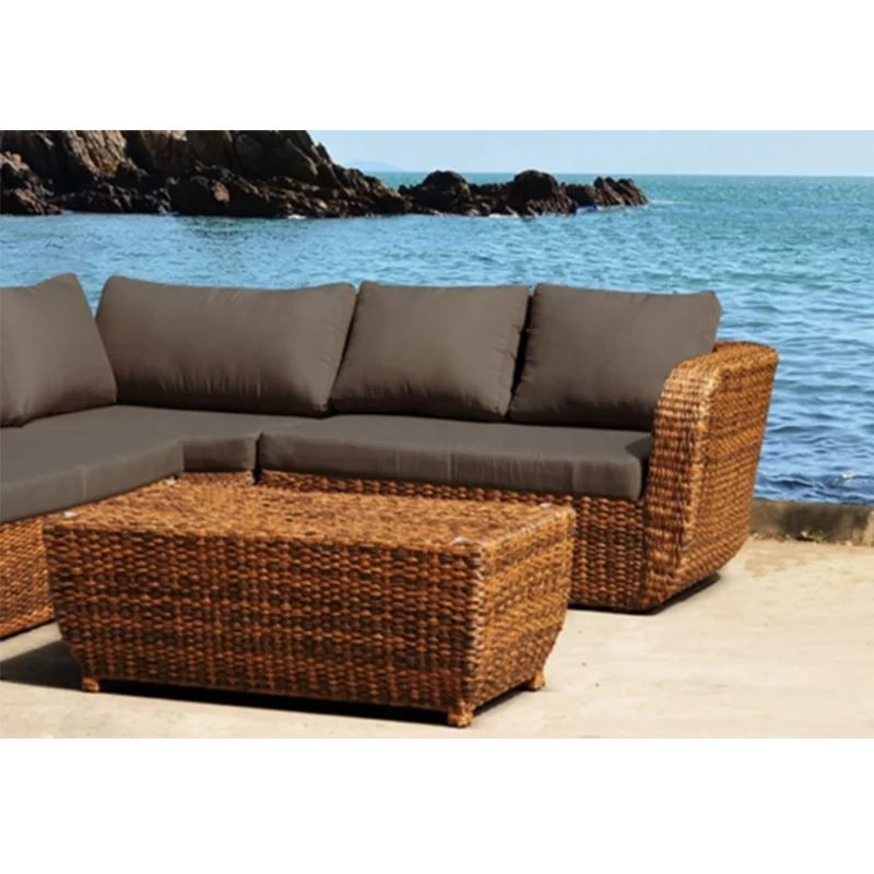 Aluminum Outdoor Chair Garden Rattan Furniture Sofa Set Rope Furniture Set Patio Furniture Sofas