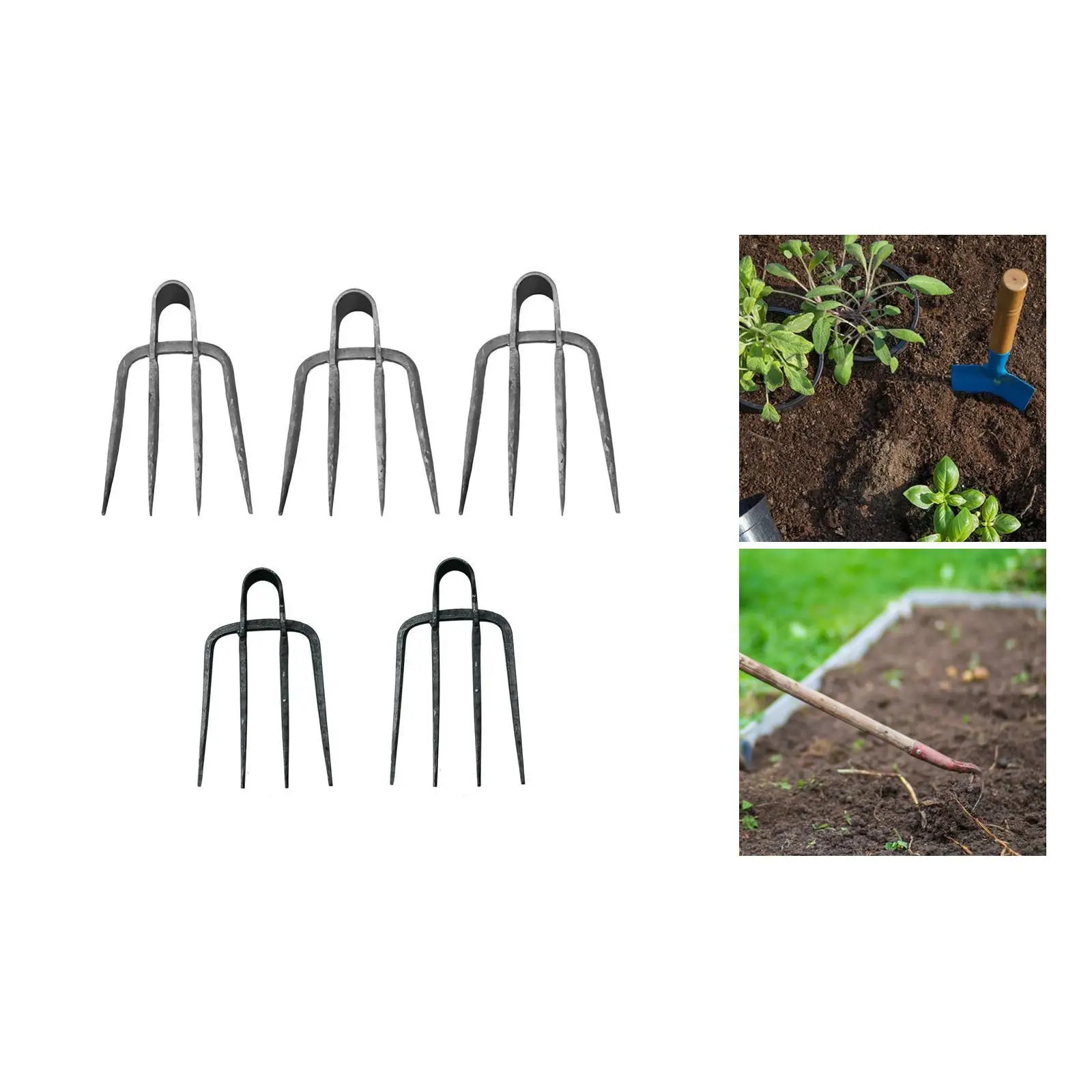 

Garden Rake Pitchforks Replacement Head for Backyard Agriculture Cultivating