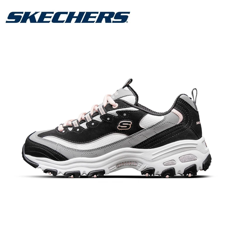 

Skechers Women's Sports Shoes Platform Female Sneakers Casual Dady Ladies Shoes for Women Breathble Lightweight Fashion Sneakers