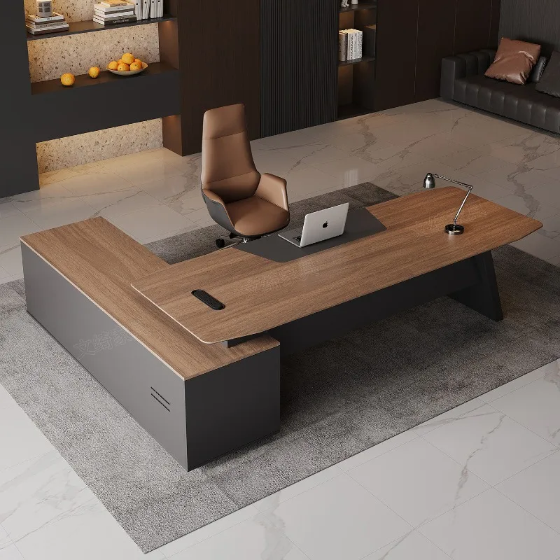 Nordic Luxury Office Desk Executive Executive Minimalist Crafts Office Desk Design Organizers Mesas Escritorio Unique Furniture