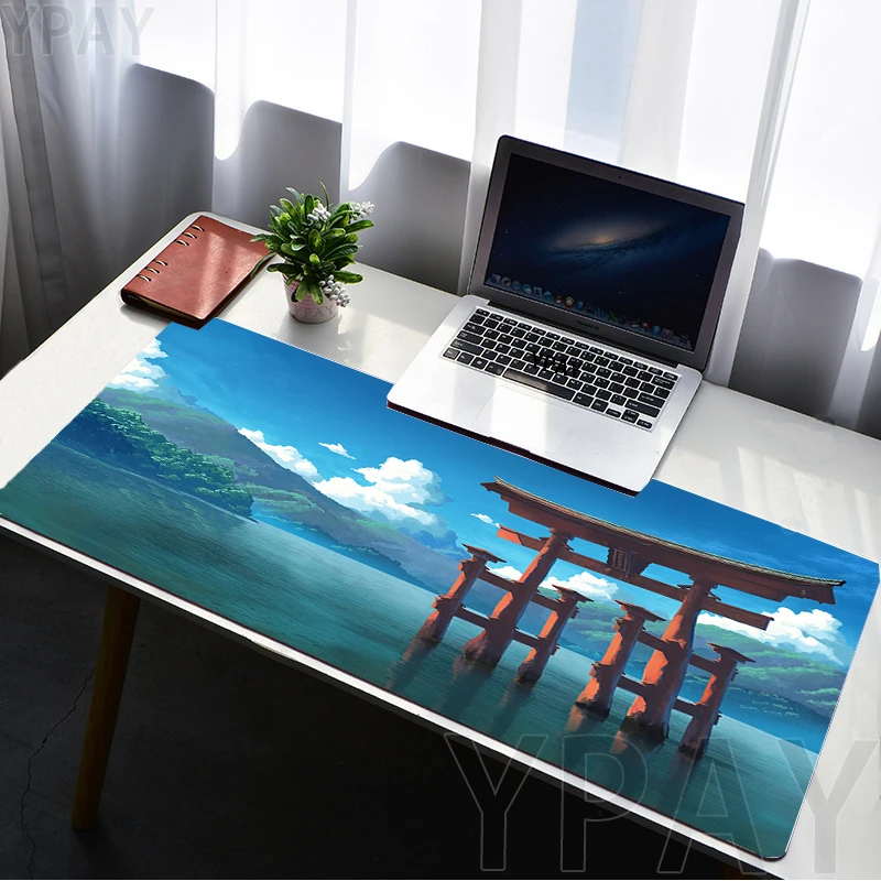 

Torii Landscape Locking Edges Mouse Mats Large Rubber Mouse Pad Waterproof Mousepads Gamer Mousepad Desk Pads Keyboard Mat
