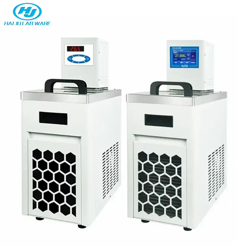 HAIJU LAB Laboratory 8L 20L 27L Vertical High and Low Temperature Circulating Oil Hot Water Bath Water Heater Bath