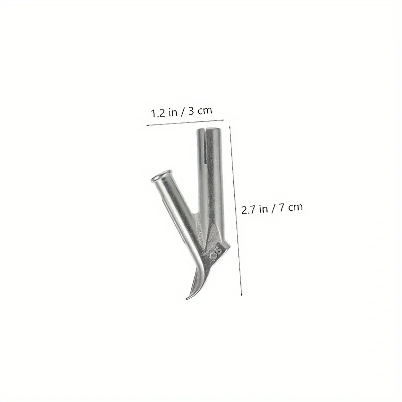 Y-shaped 5mm round nozzle plastic welding gun nozzle fixing point floor guard rod repair Q5 circular nozzle