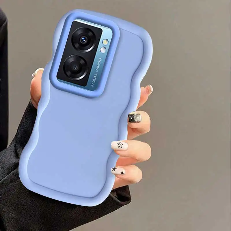 جراب هاتف من السيليكون على شكل متموج من Nord N300 لهاتف OnePlus Nord N20 N20SE N300 N30SE #6