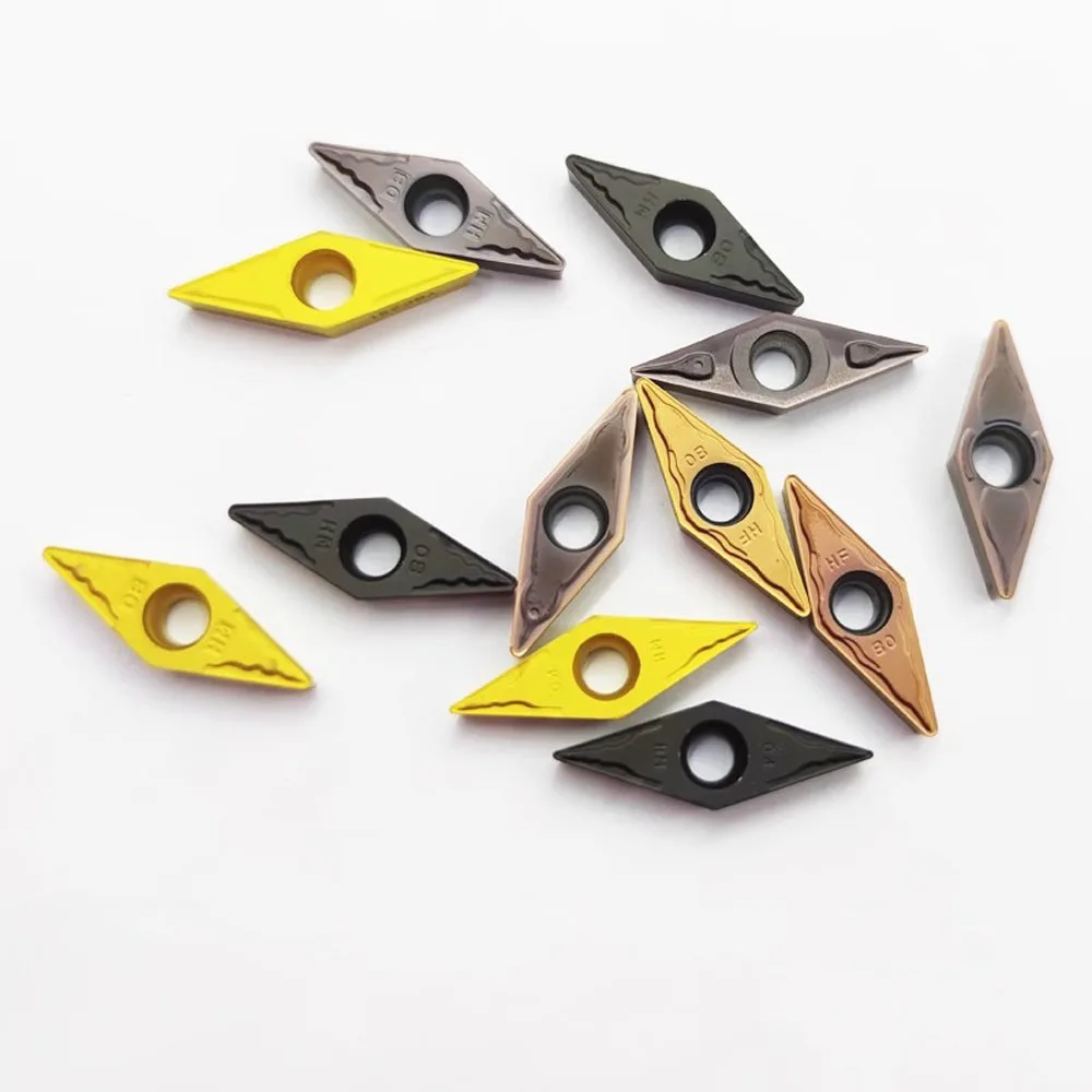 1Box Original China CNC Blade VBMT110304-EM YBG205 Carbide Inserts VBMT110304EM YBG205 Lathe Machining Tools For Stainless Steel