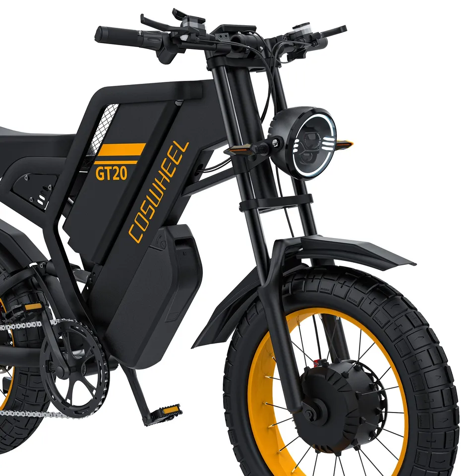 Dual Motor & Battery Mountain Electric Bike Peak 3000w Ebike Adult image 2