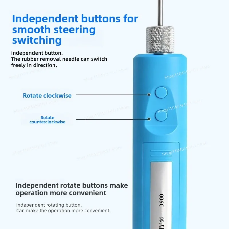 Integrated Electric Glue Remover, Multifunctional OCA Adhesive Rolling Tool for Mobile Phone Screen Maintenance