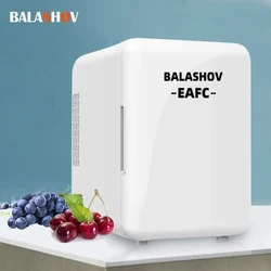 4L Mini Refrigerator Portable Cooler Compact Refrigerator 220V for Car Truck Kitchen Home Use Picnic Camping Silent Freezer