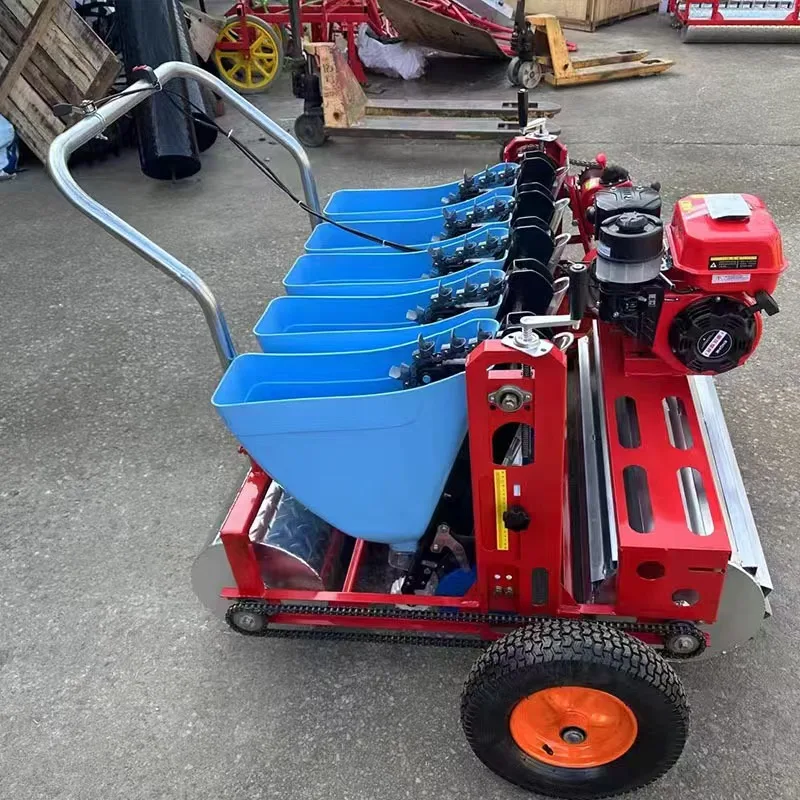 Agricultural Machinery Maize And Garlic Planter Seed Drill Machine For Field Crops Tractor-Driven Garlic Clove Sowing Machine