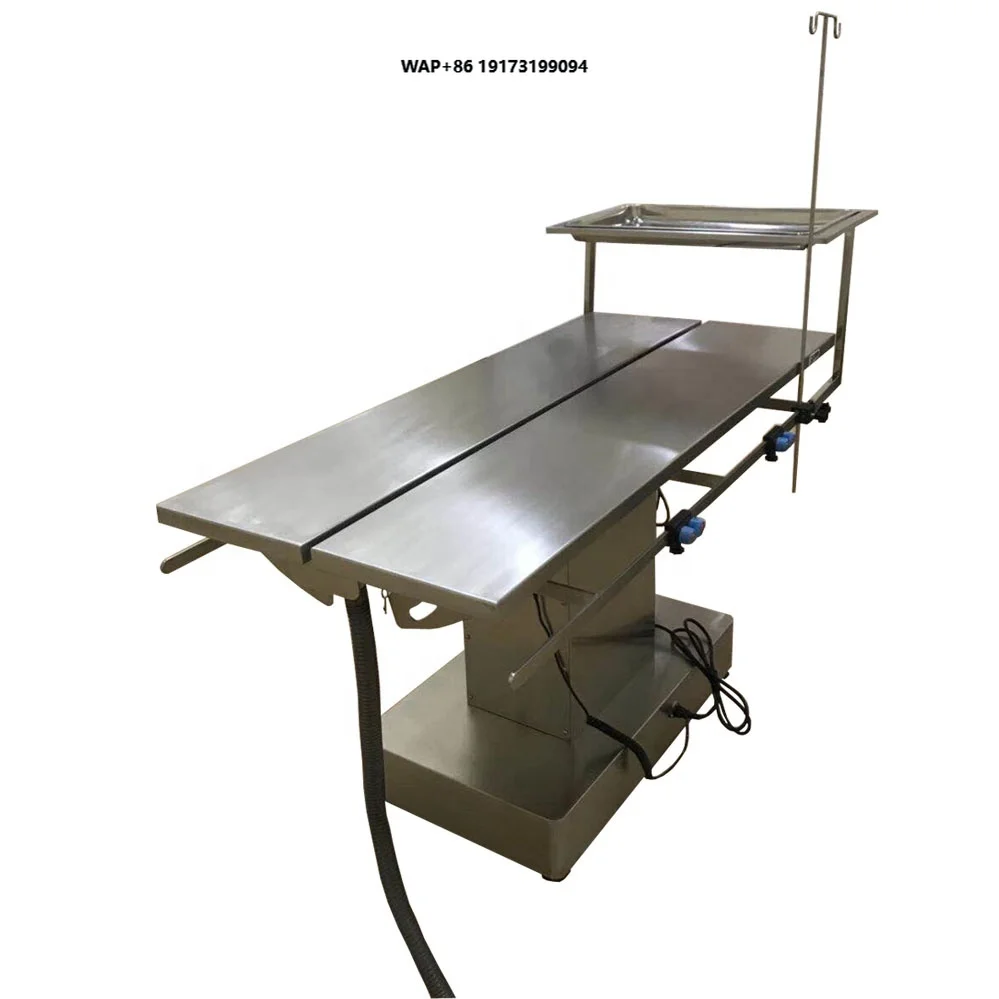 Veterinary multifunctional animal stainless steel operating table