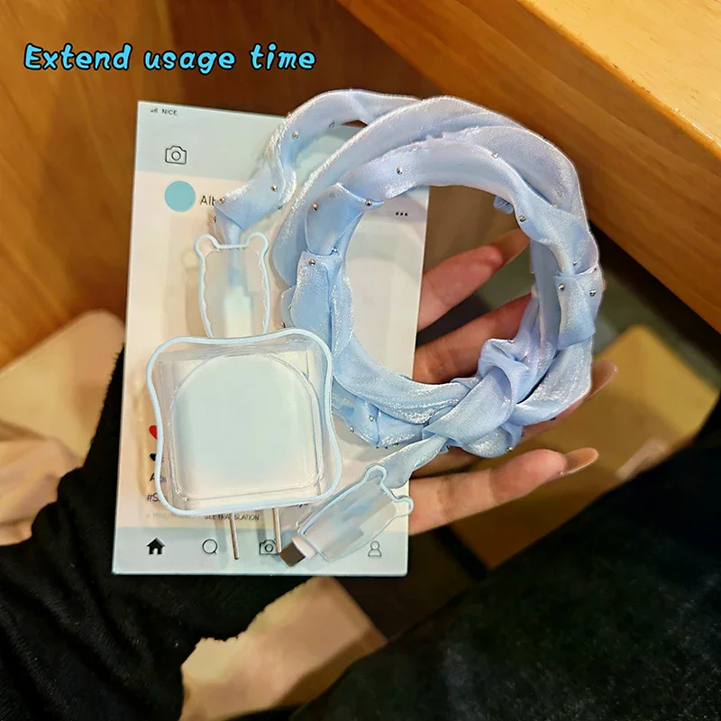 For  Charger Protector Case Cover 18W 20W Anti Break  Proof Charger Cable Protective Rope Winder For  17 16