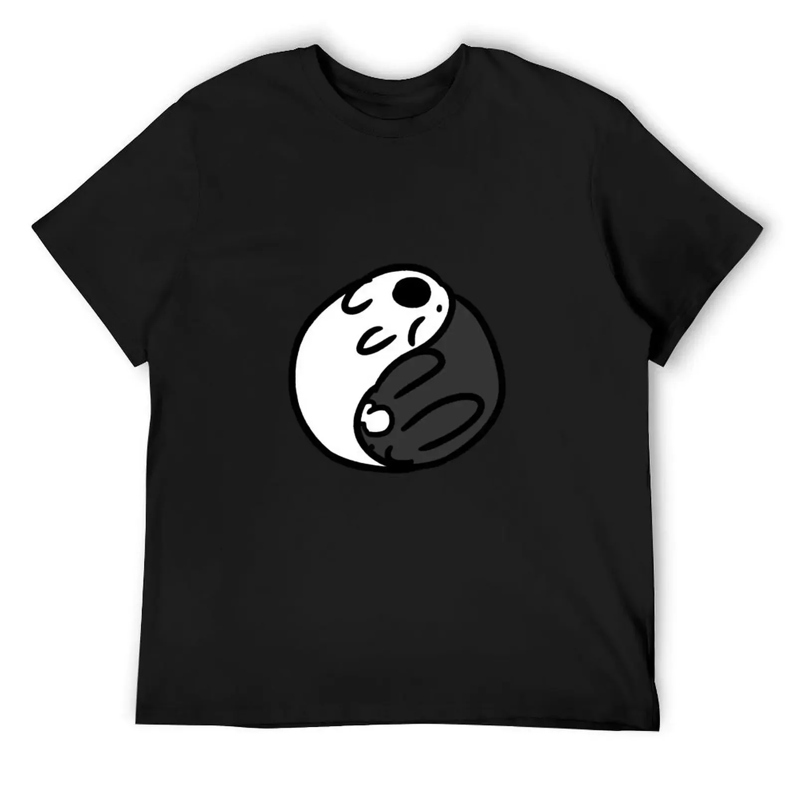 Slug Yin Yang T-Shirt rapper graphic tees customs plain white t shirts men