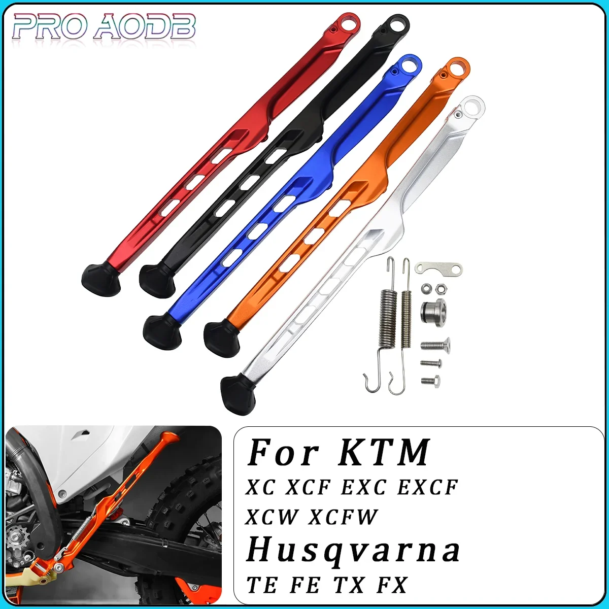 

Motorcycle Accessories Foot Side Kick Stand For KTM XC XCF EXC EXCF XCW XCFW Husqvarna TE FE TX FX GasGas EX EXF EC ECF ES 2024