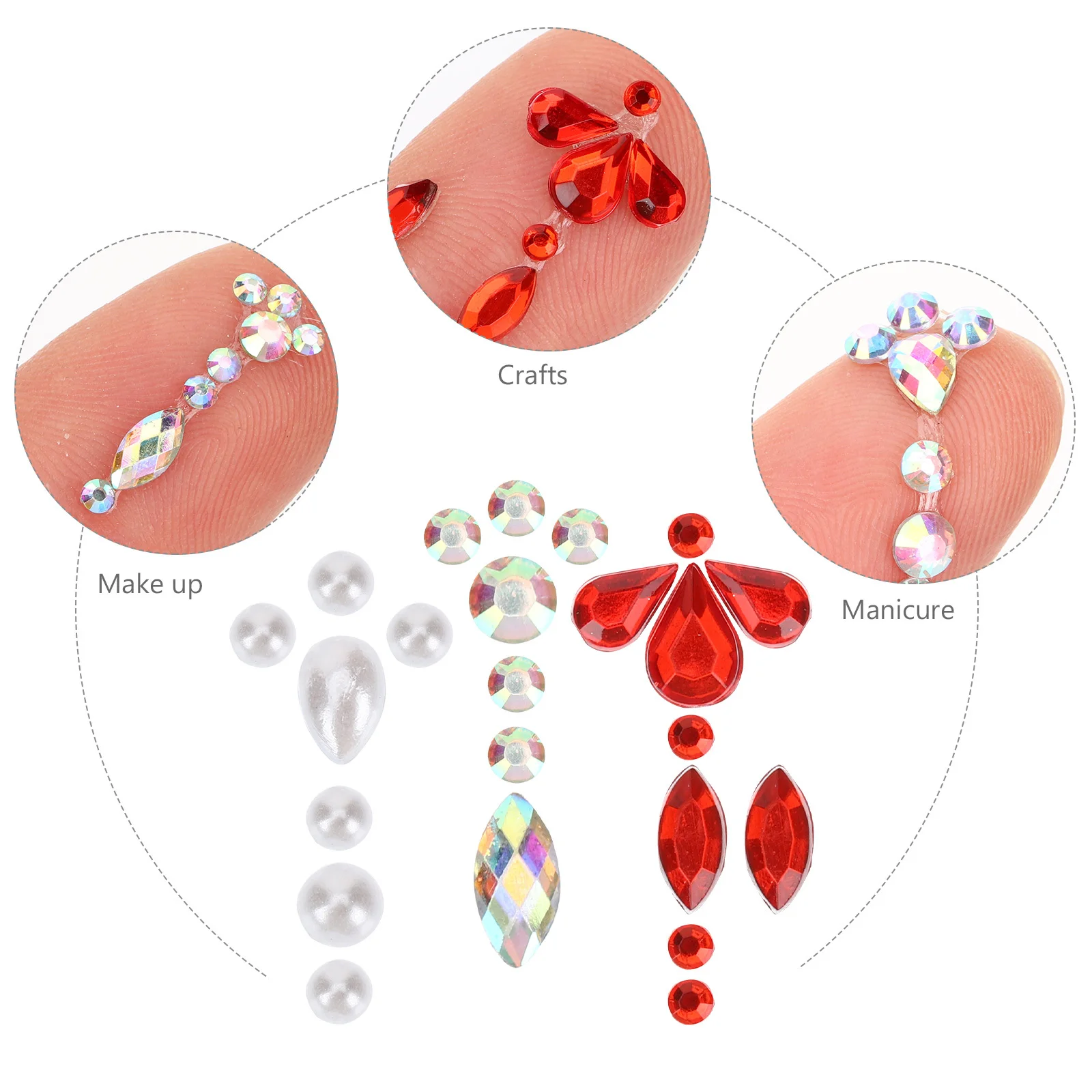 

Face Jewels Stick On Premium Glass Rhinestones Forehead Stickers For Festival Makeup Eye Decorations Bindi Women Body Art