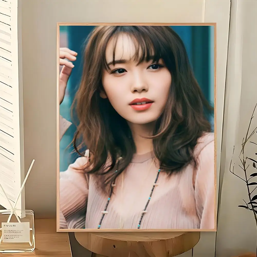 Graceful Natural Actress M-Marie Iitoyo Poster Wall Art Painting for Living Room Home Decoration and Holiday Gifts