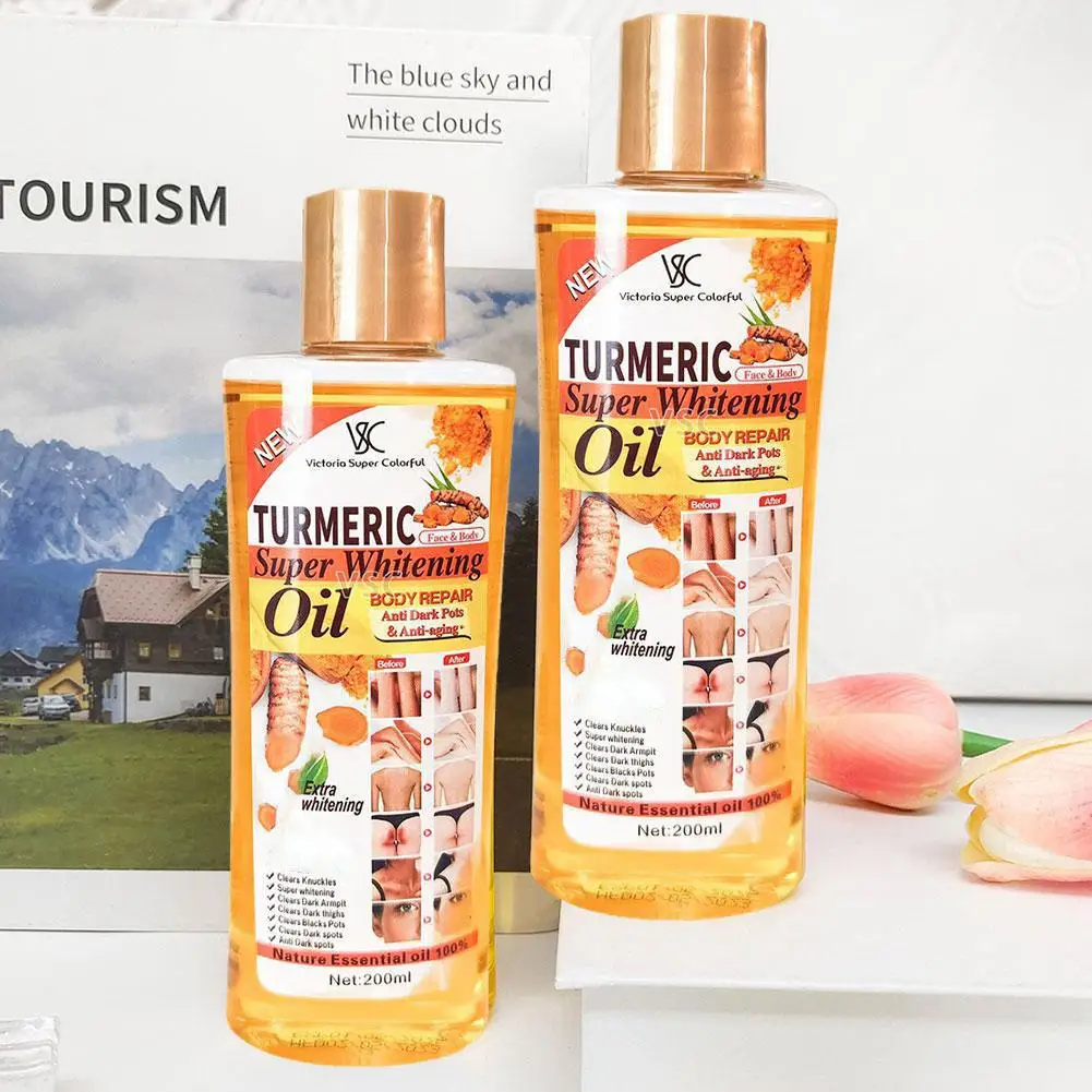 

Turmeric Essential Oil Facial Body Massage Moisturizing Diffuser Aromatherapy Face Body Care Smoothing Body Face SkinCare 200ml