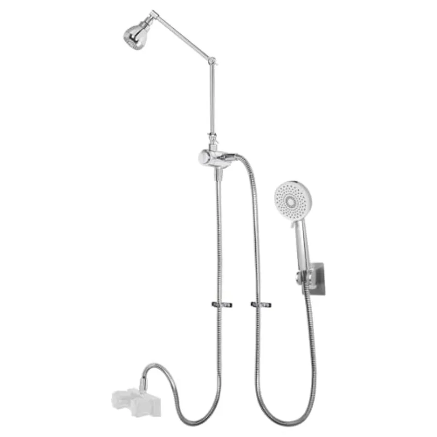 

RV Shower Set 3-Mode ShowerHead 16-Inch Shower Arm Extension RV Shower Head with Hose Water-Saving Shower Head for RVs Campers