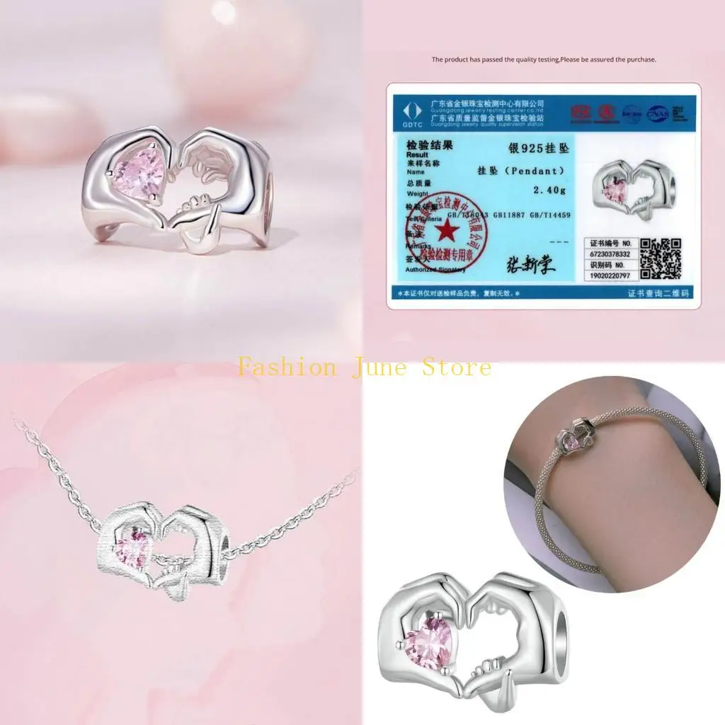 

N5KA Модные ювелирные изделия, очаровательные маленькие ручные бусины, серебряный материал, идеальный подарок для женщин