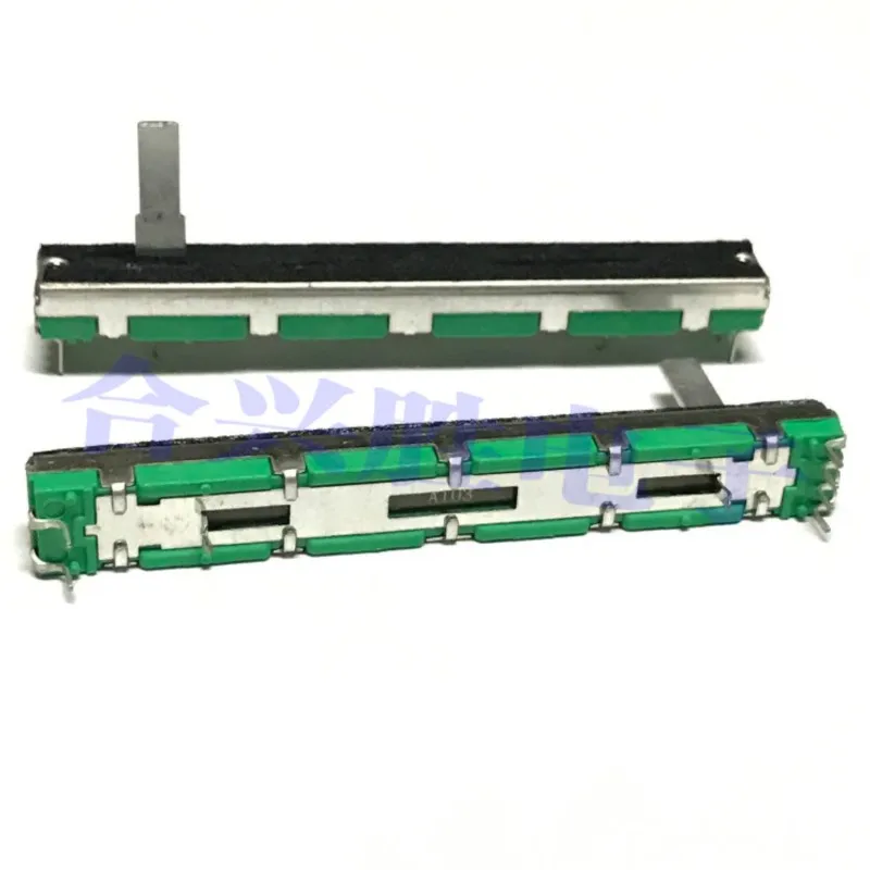 1 Piece Mixer Volume Fader 75MM Dual Channel Sliding Potentiometer A10K B10K