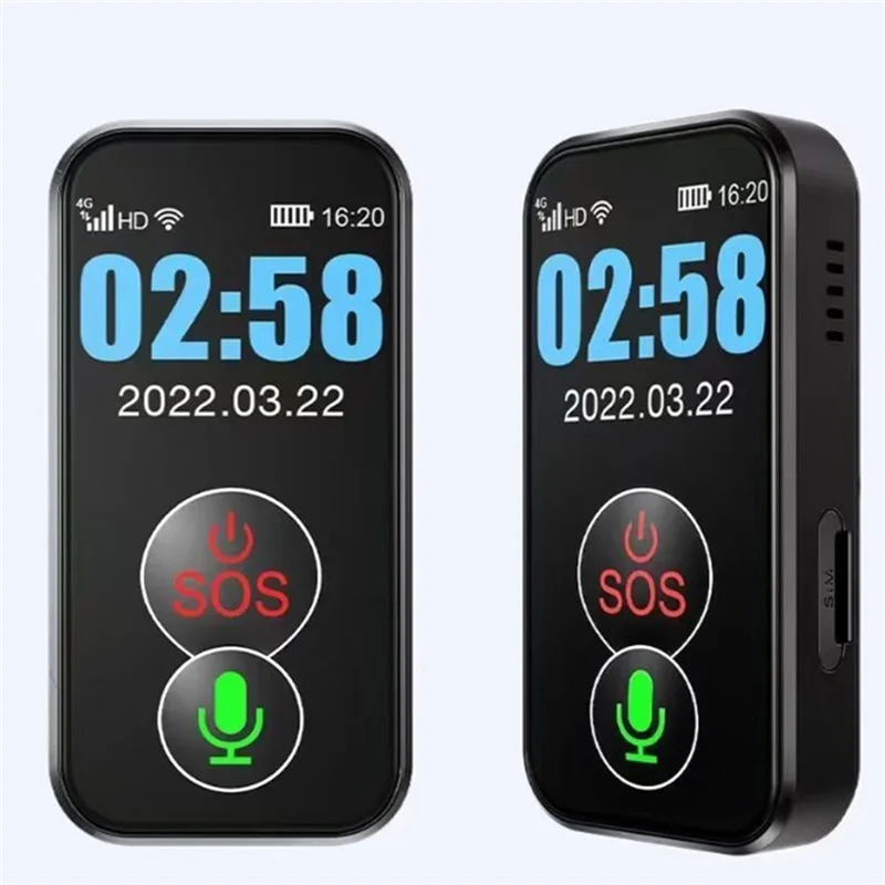 AA60-Elderly 4G Tracking Tracker SOS Wireless Wifi Caregiver Pager Old People Locator Fall Alert Tracker IP67 Anti Lost
