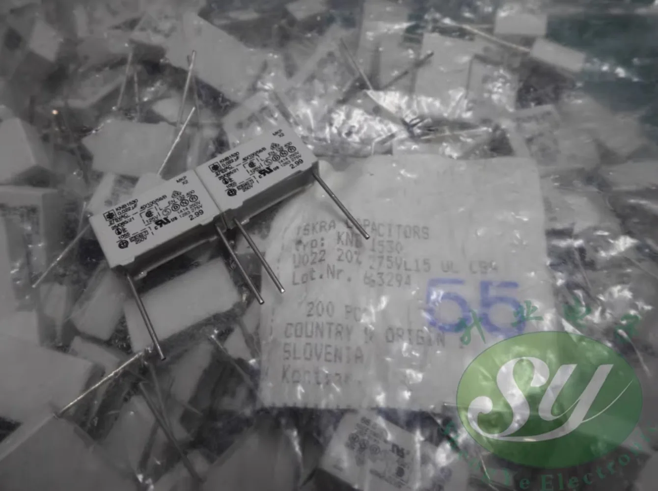 

20PCS ISKRA KNB1530 0.022uf/275vAC 22nf 223 Brand new original film capacitor 15mm
