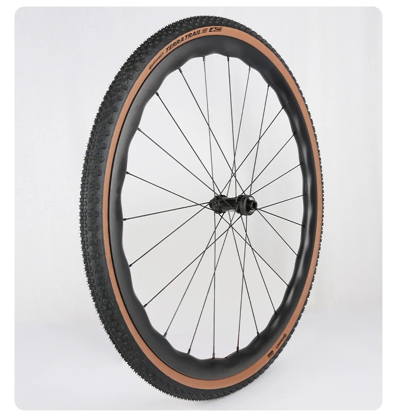 Continental Rennradreifen Terra Trail 700x40C 35C 45C 50C Tubeless Ready Schwarz/Creme/Braun 3/180 TPI Faltreifen Nobox – Detail 19