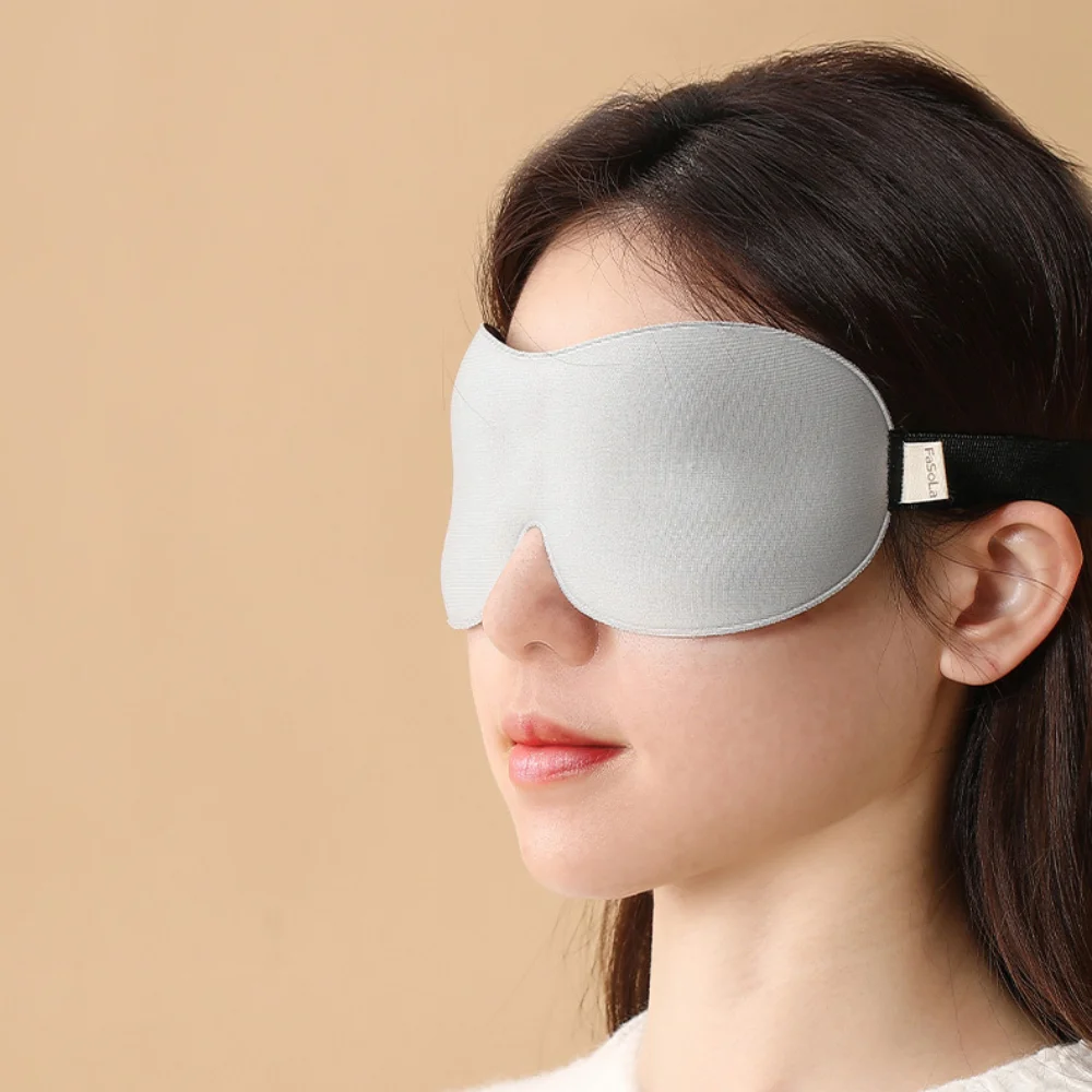 1pcs Sleep Mask Natural Sleeping Eye Mask Eyeshade Cover Shade Eye Patch Women Men Soft Portable Blindfold Travel Eyepatch